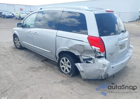 2008 Nissan Quest 3.5 S z USA, uszkodzony, nr VIN 5N1BV28U98N115543